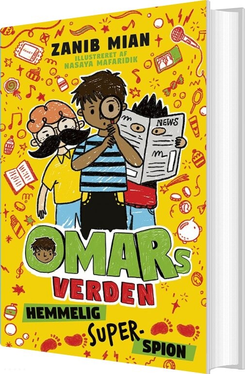 Omars Verden 2: Hemmelig Superspion - Zanib Mian - Bog - Forlaget Alvilda