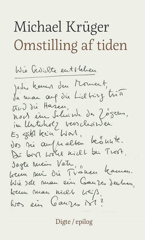 Omstilling Af Tiden - Michael Krüger - Bog - Epilog