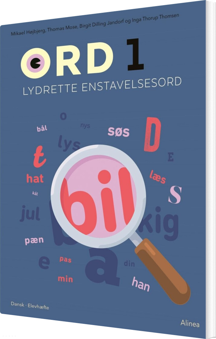 Ord 1. Lydrette Enstavelsesord - Birgit Dilling Jandorf - Bog - Alinea