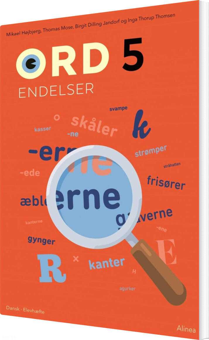 Ord 5. Endelser - Birgit Dilling Jandorf - Bog - Alinea