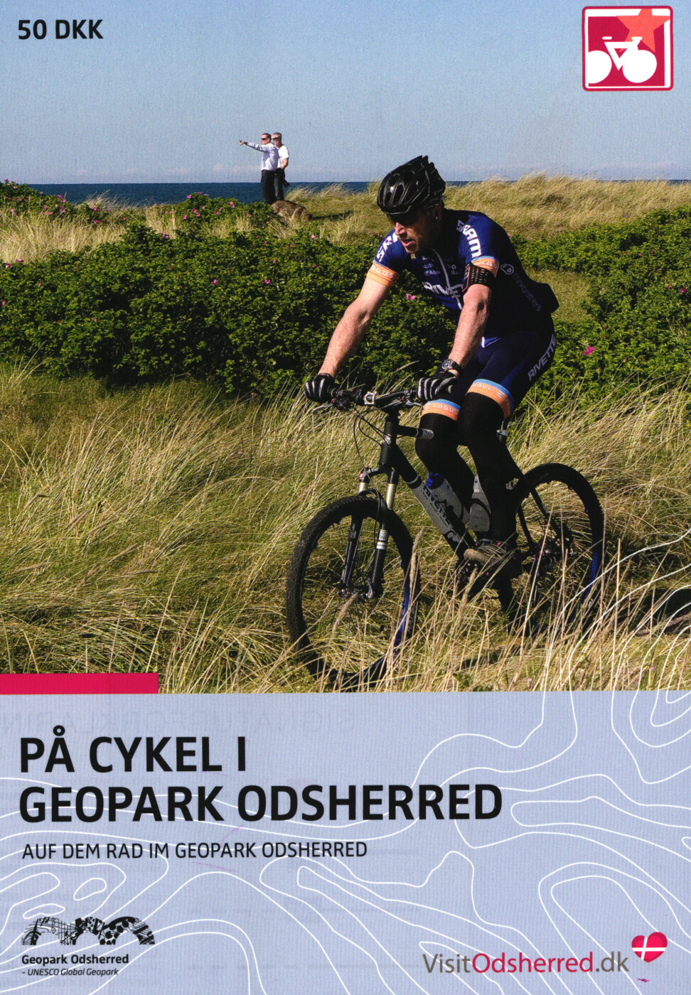 På Cykel I Geopark Odsherred - Kort - Bog - Visitodsherred