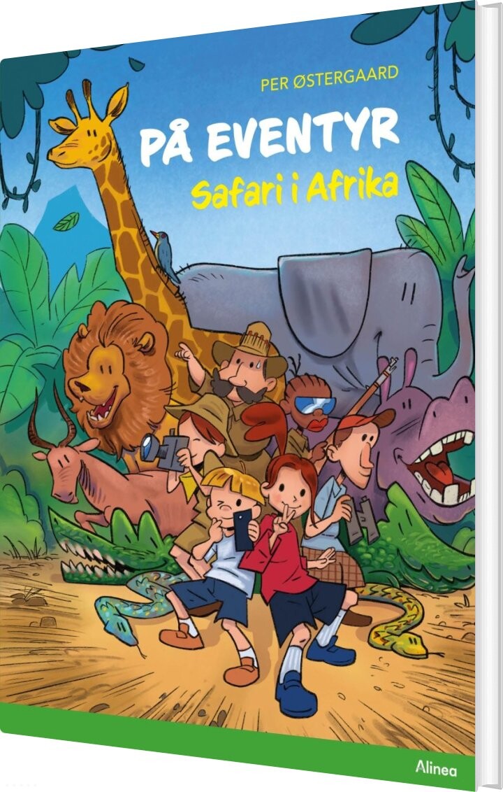 På Eventyr - Safari I Afrika, Grøn Læseklub - Per østergaard - Bog - Alinea