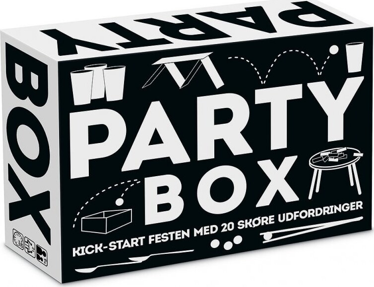 Party Box Game - Festspil Med 20 Skøre Udfordringer - Games4u