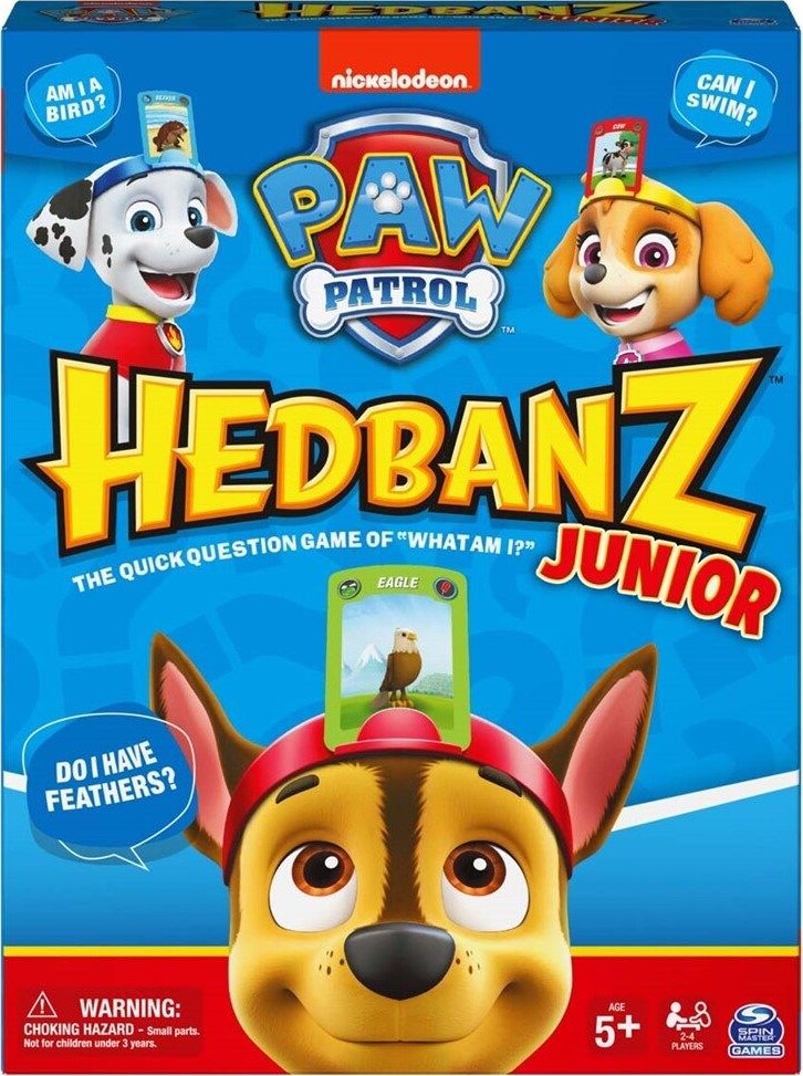 Paw Patrol - Hedbanz Junior - Nordisk - Spin Master Games