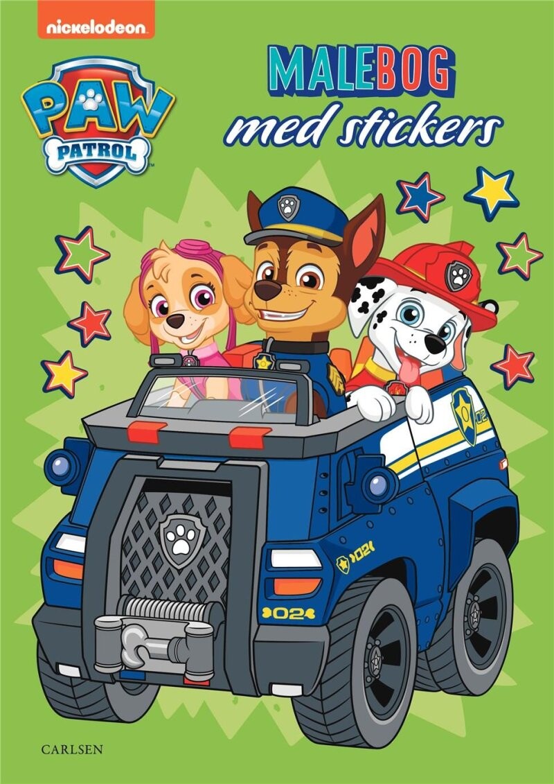 Paw Patrol Malebog - 6 Stk - Viacomcbs - Bog - Carlsen