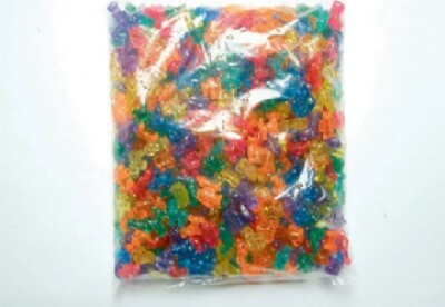 Pearl 'n Fun Perler - Dyr - Transparent - 25 Mm - 1000 G I Pose - Pearl N Fun