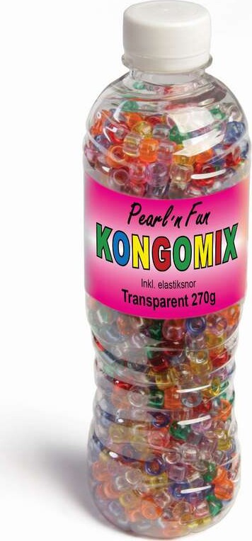 Pearl 'n Fun Perler - Kongo Mix - Transparent - 270 G - Pearl N Fun