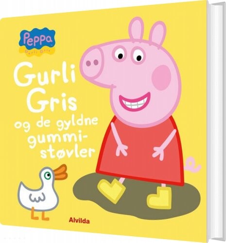Gurli Gris Og De Gyldne Gummistøvler - Bog - Forlaget Alvilda