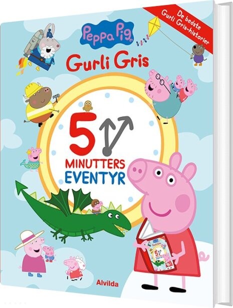 Peppa Pig - Gurli Gris - 5 Minutters Eventyr - Bog - Forlaget Alvilda