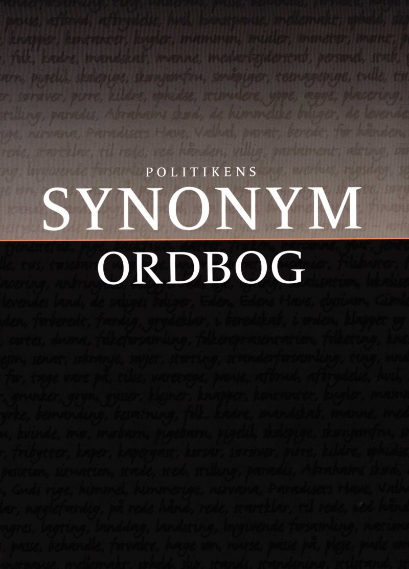 Politikens Synonymordbog - Jørgen Nørby Jensen - Bog - Ordbogen