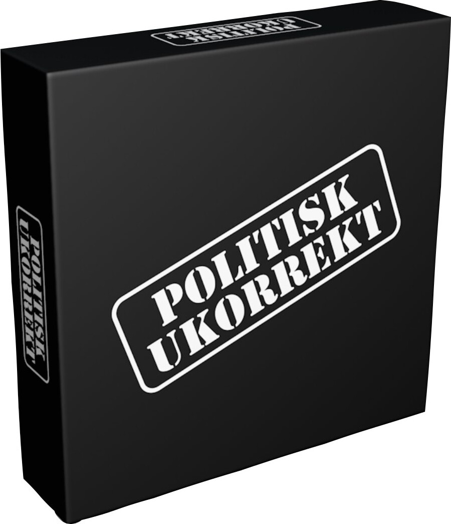 Politisk Ukorrekt - Dansk Selskabsspil For Voksne - Vennerød