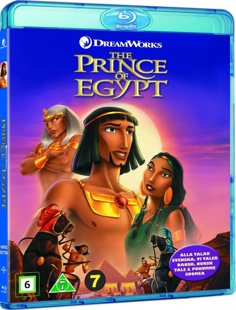 Prinsen Af Egypten / The Prince Of Egypt - Blu-Ray