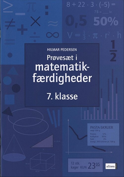 Prøvesæt I Matematikfærdigheder, 7.kl - Hilmar Pedersen - Bog - Alinea
