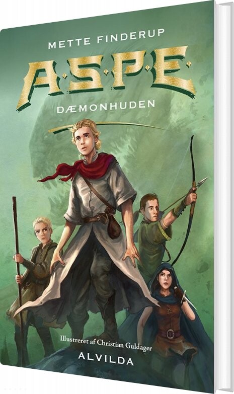 A.s.p.e. 1 - Dæmonhuden - Mette Finderup - Bog - Forlaget Alvilda