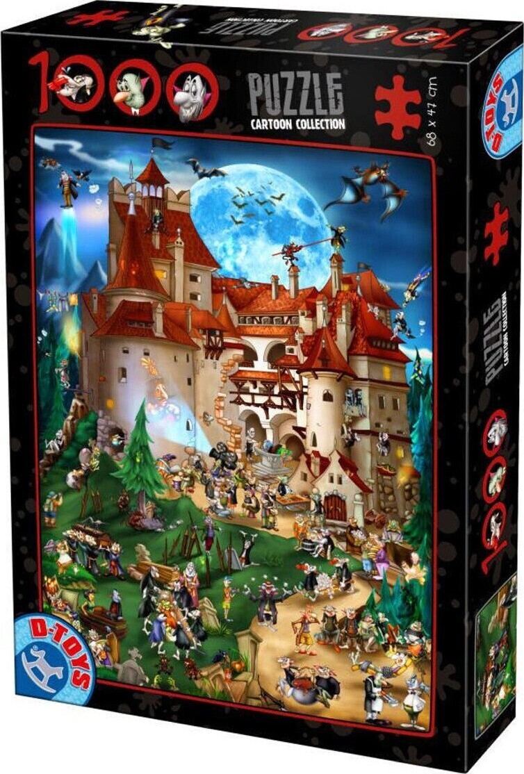 Puslespil Med 1000 Brikker - Vampyr Fest - D Toys