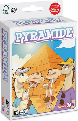 Pyramide Kortspil - Games4u