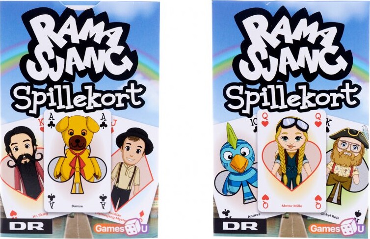 Ramasjang Spillekort - Assorteret - Games4u