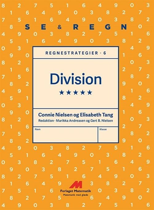 Regnestrategier 6 - Division - Connie Nielsen - Bog - Forlaget Matematik