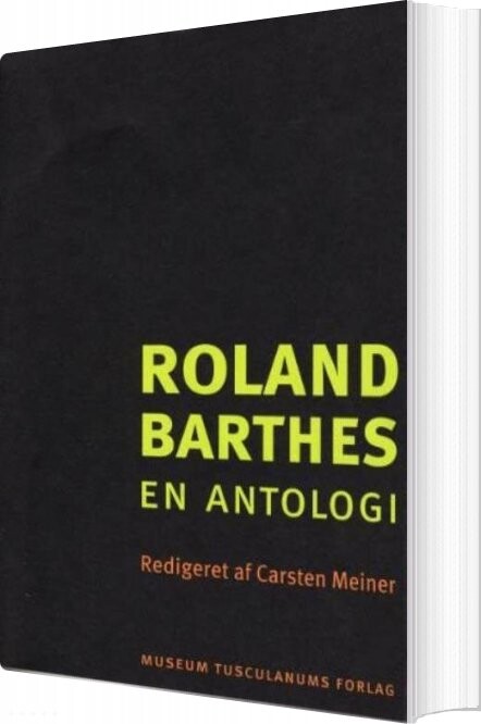 Roland Barthes - Carsten Meiner - Bog - Museum Tusculanums Forlag