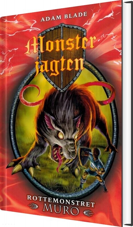 Monsterjagten 32 - Rottemonstret Muro - Adam Blade - Bog - Gads Børnebøger