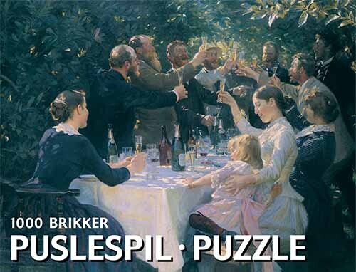 Skagen - Puslespil Med 1000 Brikker - P.s. Krøyer - Hip Hip Hurra
