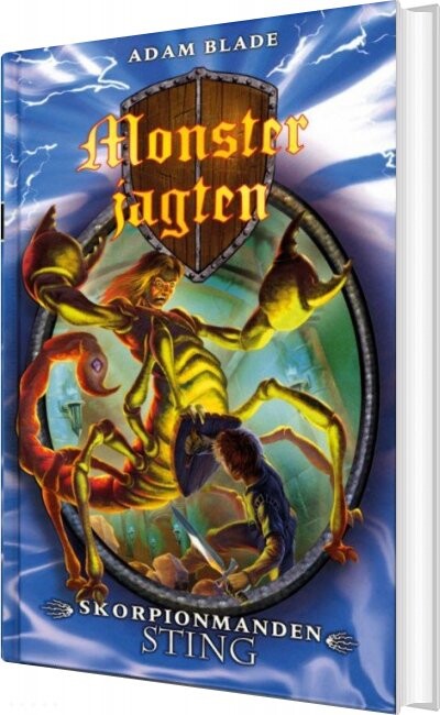 Monsterjagten 18 - Skorpionmanden Sting - Adam Blade - Bog - Gads Børnebøger