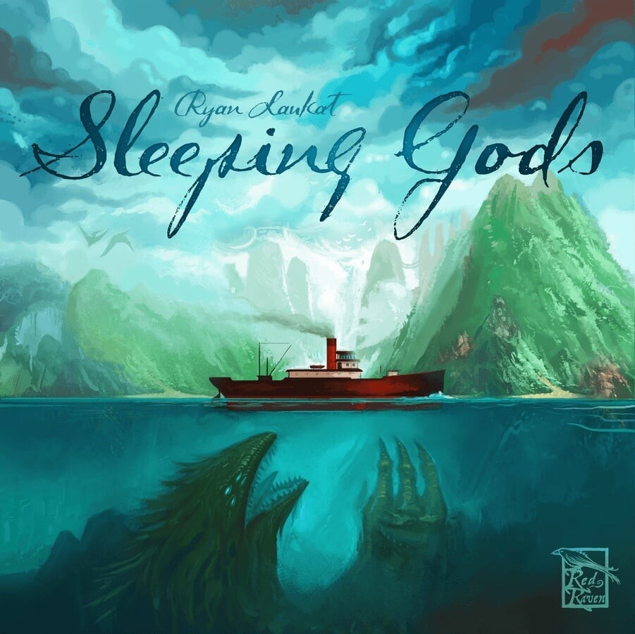 Sleeping Gods Brætspil - Engelsk - Red Raven Games