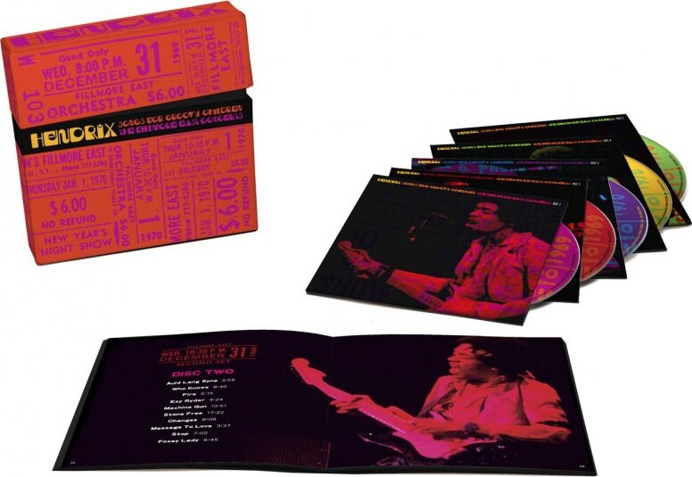 Jimi Hendrix - Songs For Groovy Children - The Fillmore East Concerts - CD