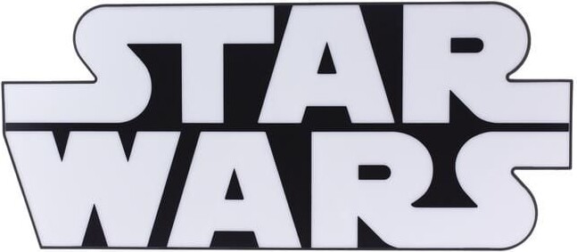 Star Wars - Logo Lampe Med 2 Lysindstillinger - 28 Cm - Paladone