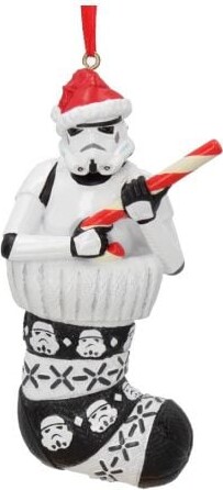 Star Wars Julepynt - Stormtrooper I Julesok - 11 Cm - Nemesis Now