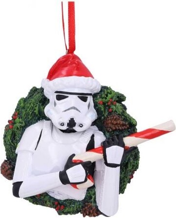 Star Wars Julepynt - Stormtrooper I Julekrans - 10 Cm - Nemesis Now