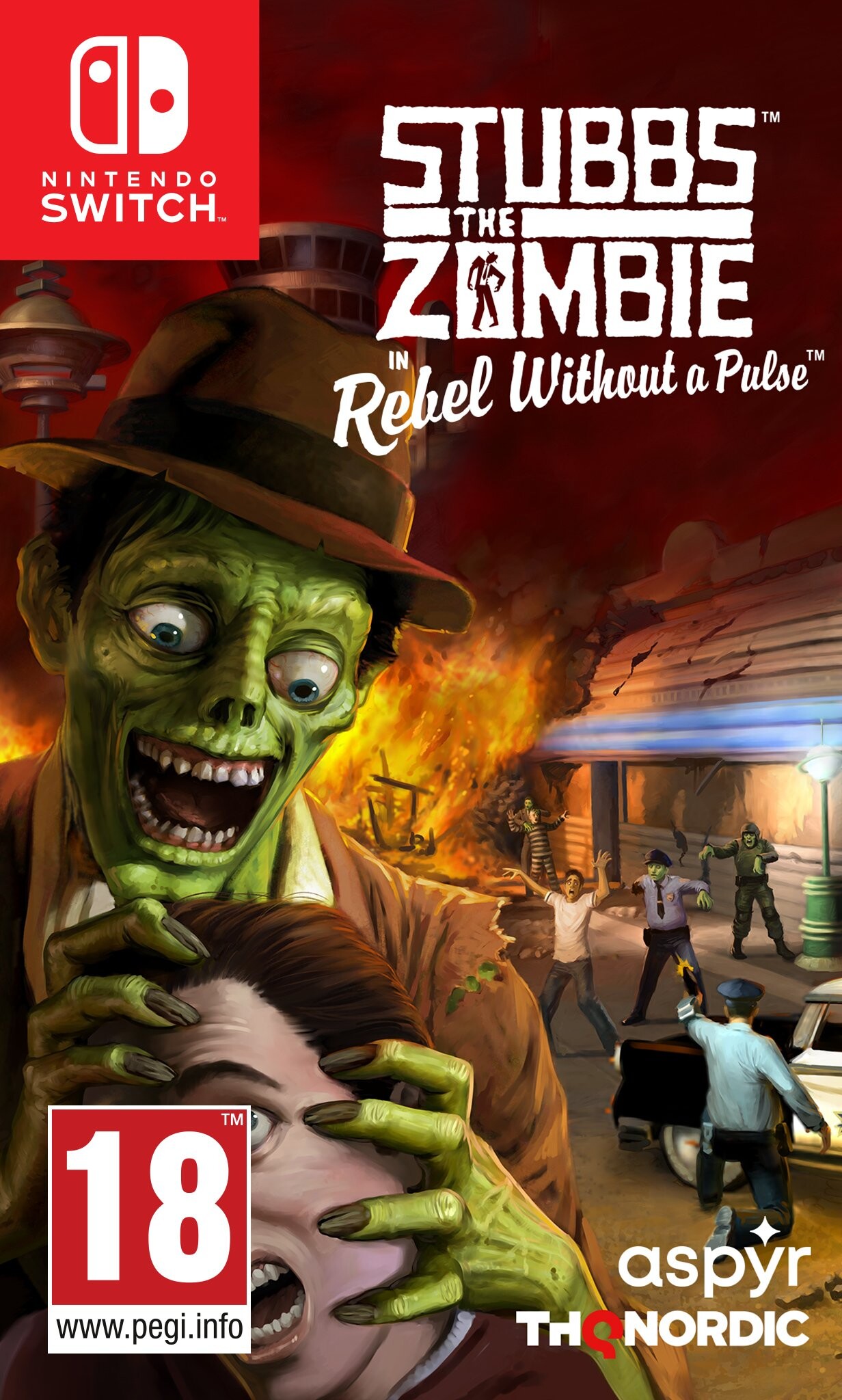 Stubbs The Zombie Rebel Without A Pulse - Nintendo Switch