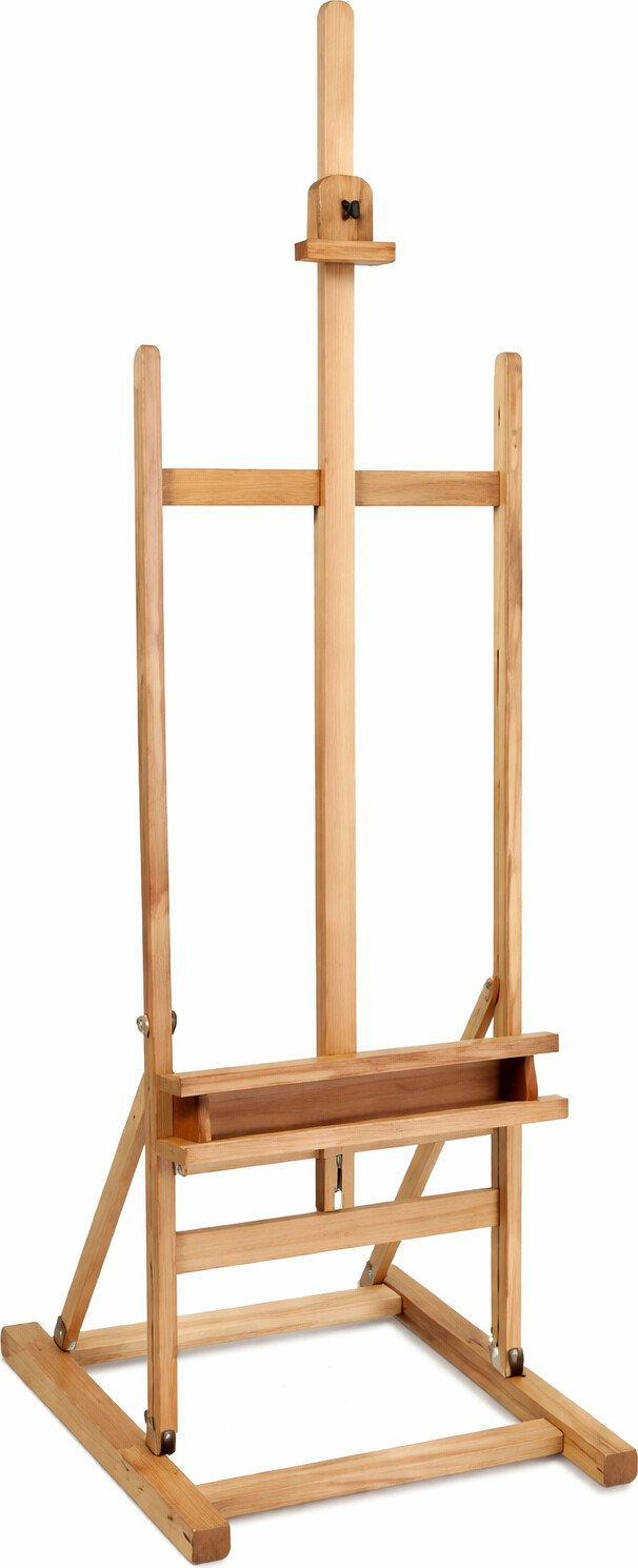 Gulvstaffeli I Træ - Maks. Lærred På 120 Cm - Artino