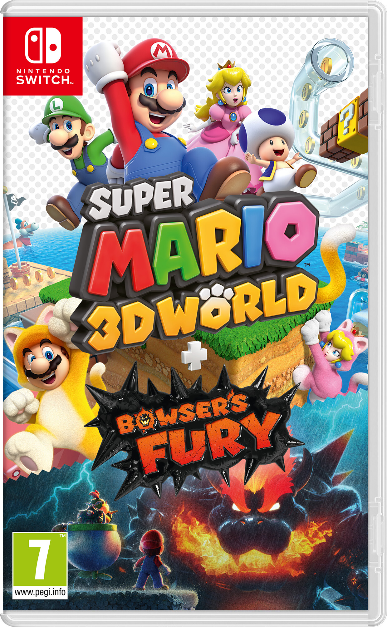 Super Mario 3d World + Bowser's Fury - Nintendo Switch