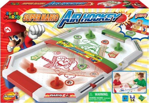 Super Mario - Air Hockey Bordspil - Epoch