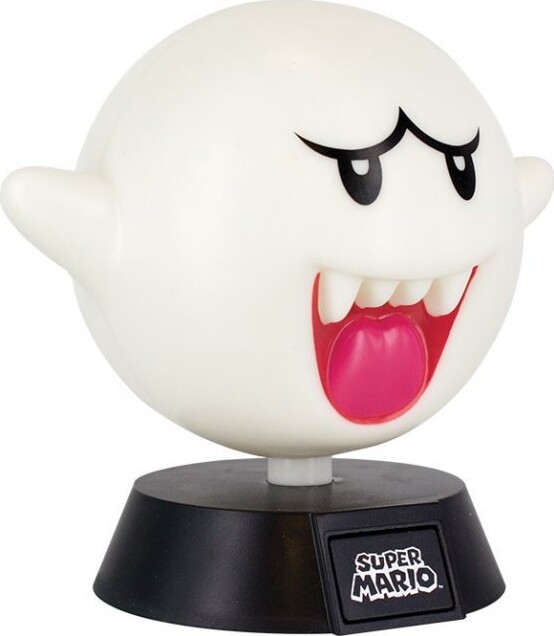Super Mario Boo Icon Figur Med Lys - Paladone