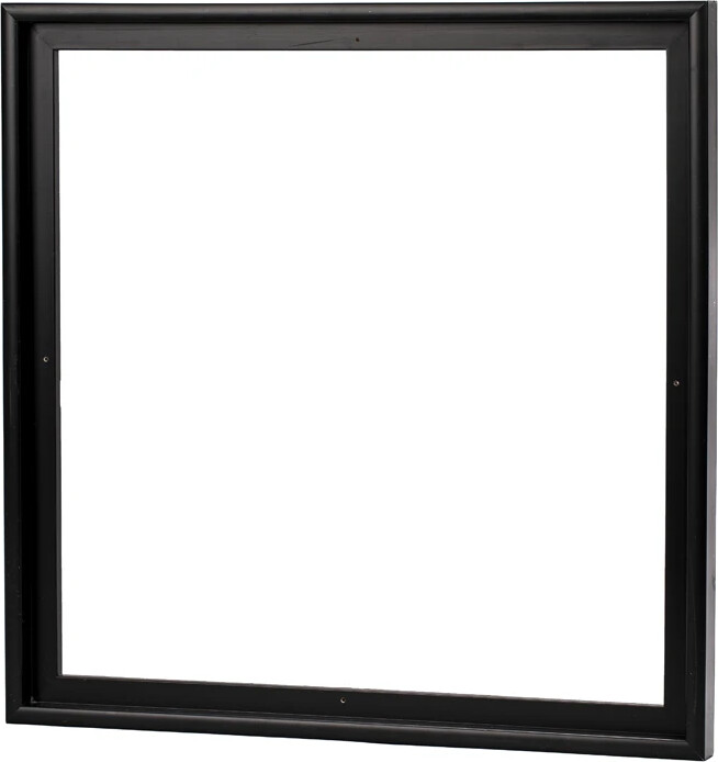 Svæveramme Til Lærred - 50 X 50 Cm - Mat Sort - Artino