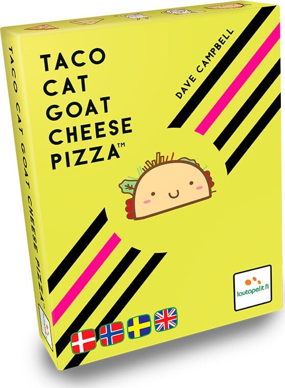 Taco Cat Goat Cheese Pizza Brætspil - Nordisk  - Blue Orange