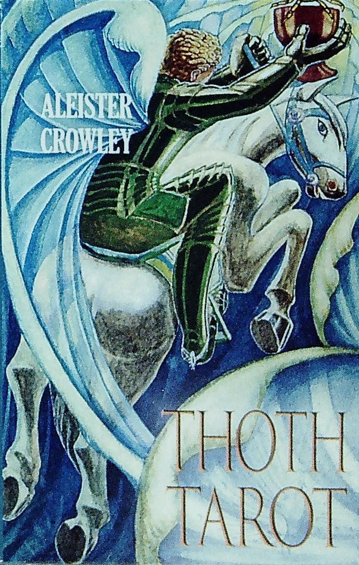 Tarotkort. Aleister Crowley Tarot Standard, Blå - Sphinx Forlag