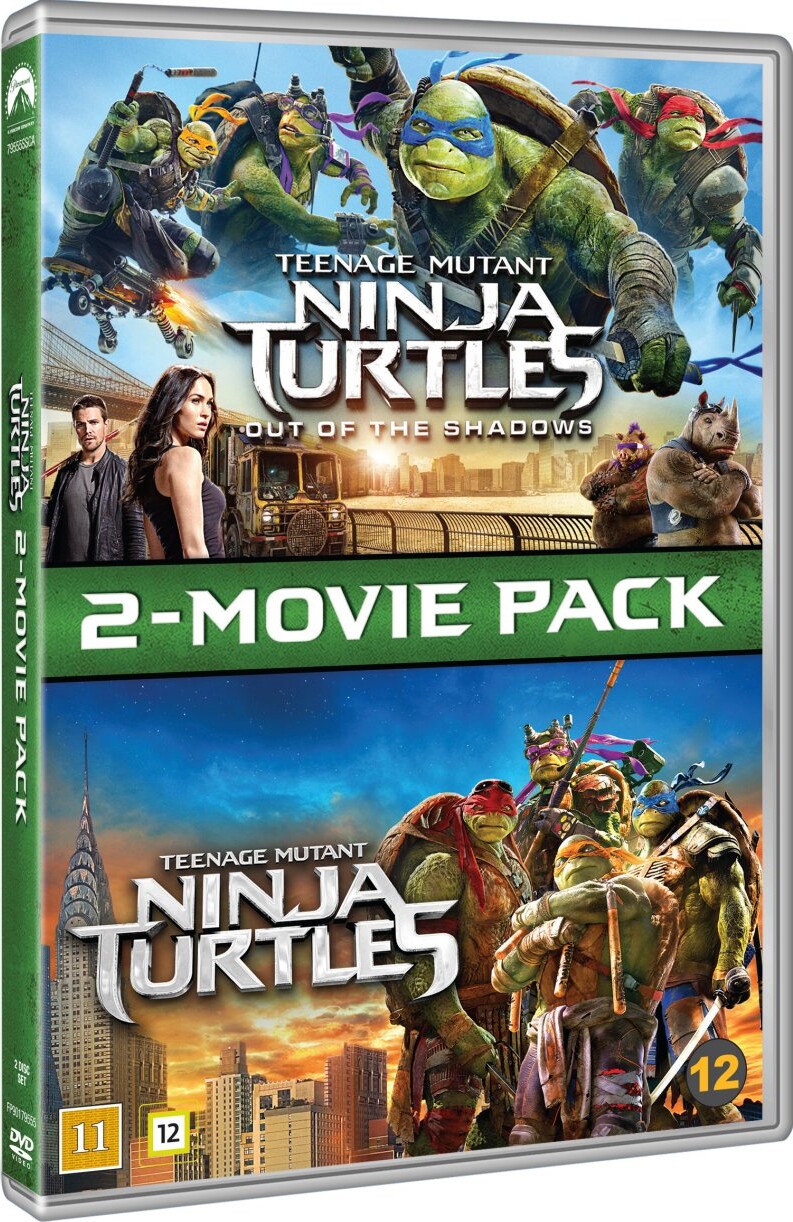 Teenage Mutant Ninja Turtles 1+2 - DVD - Film