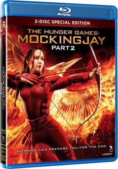 The Hunger Games 4: Mockingjay - Del 2 - Blu-Ray