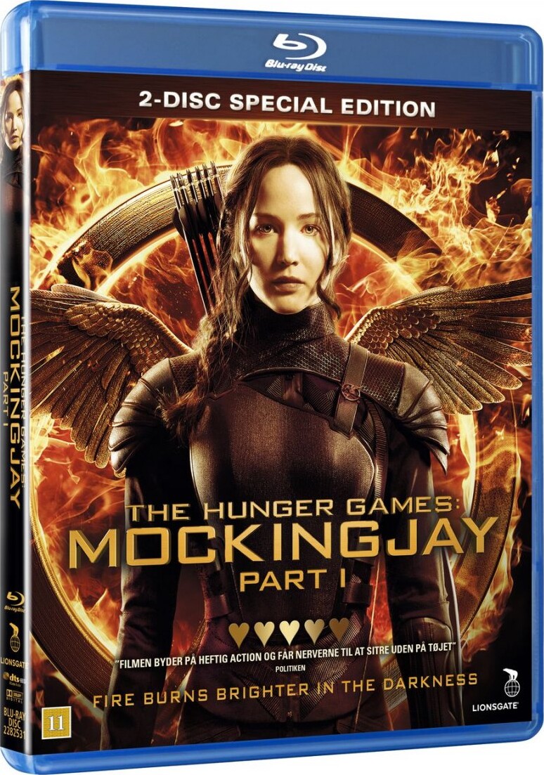 The Hunger Games 3 - Mockingjay - Del 1 - Blu-Ray