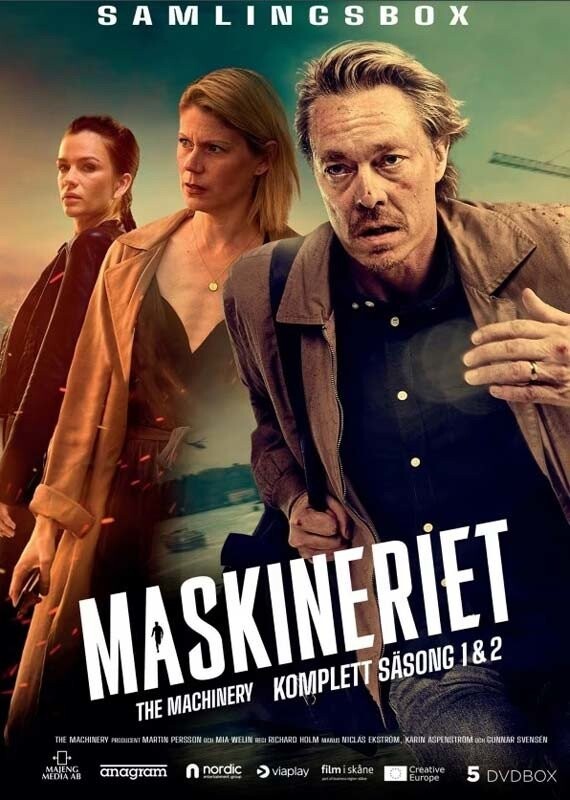 The Machinery / Maskineriet - Sæson 1-2 - DVD - Tv-serie