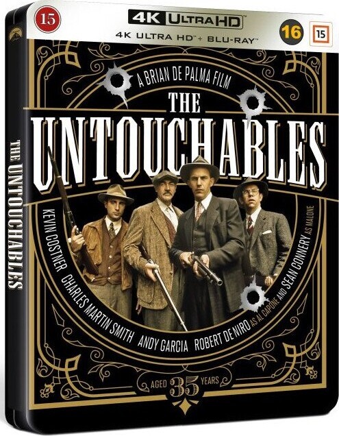 The Untouchables - Steelbook - 4K Blu-Ray