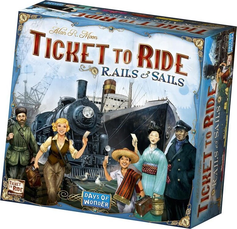 Ticket To Ride Spil - Sails And Rails - Enigma