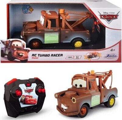 Fjernstyret Bumle Bil - Disney Cars - Turbo Racer - 1:24 - Jada