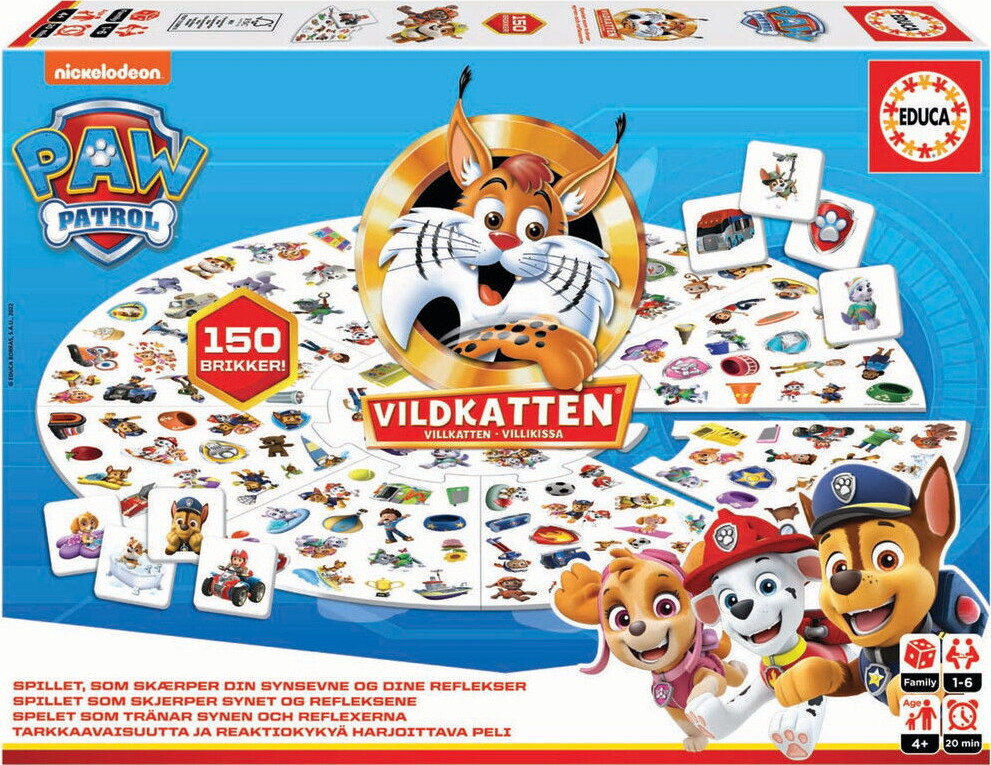 Paw Patrol Vildkatten - Educa