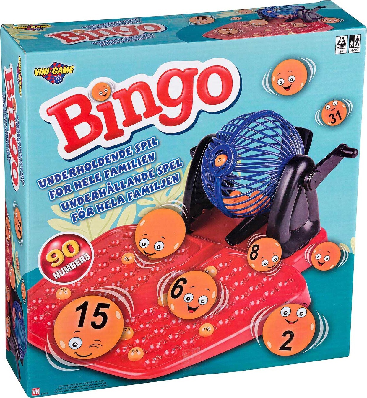 Bingo Spil - Vini Game