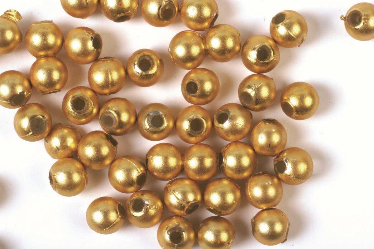 Voksperler Til Smykker - Mat Guld - 3 Mm - 500 G