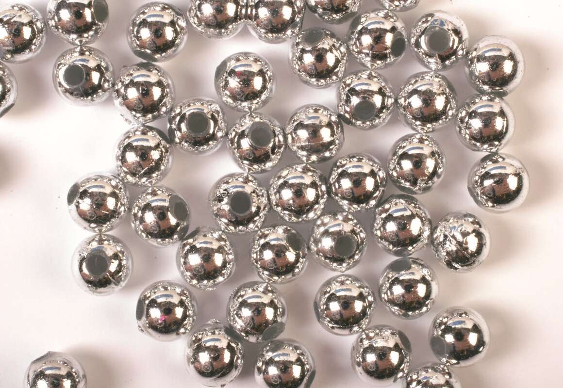 Voksperler Til Smykker - Sølv - 3 Mm - 500 G